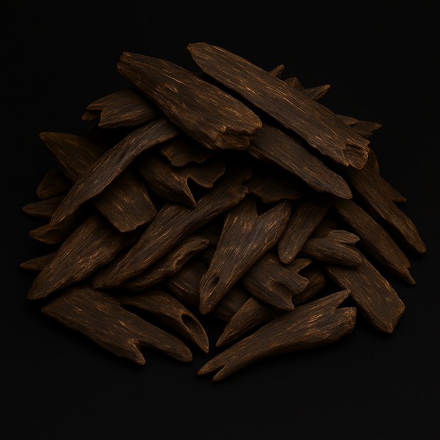 Oudh& Aghsān Mudabba | أغصان مُذَبَّبة – Wild Indian Agarwood