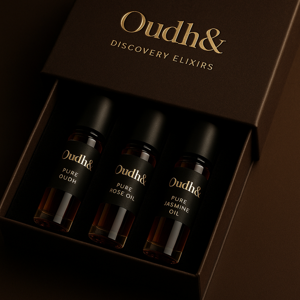 Oudh& Discovery Elixirs – Trio of Sacred Pure Oils