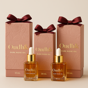 Oudh& Pure Rose Oil – Steam-Distilled Damask Rose Absolute